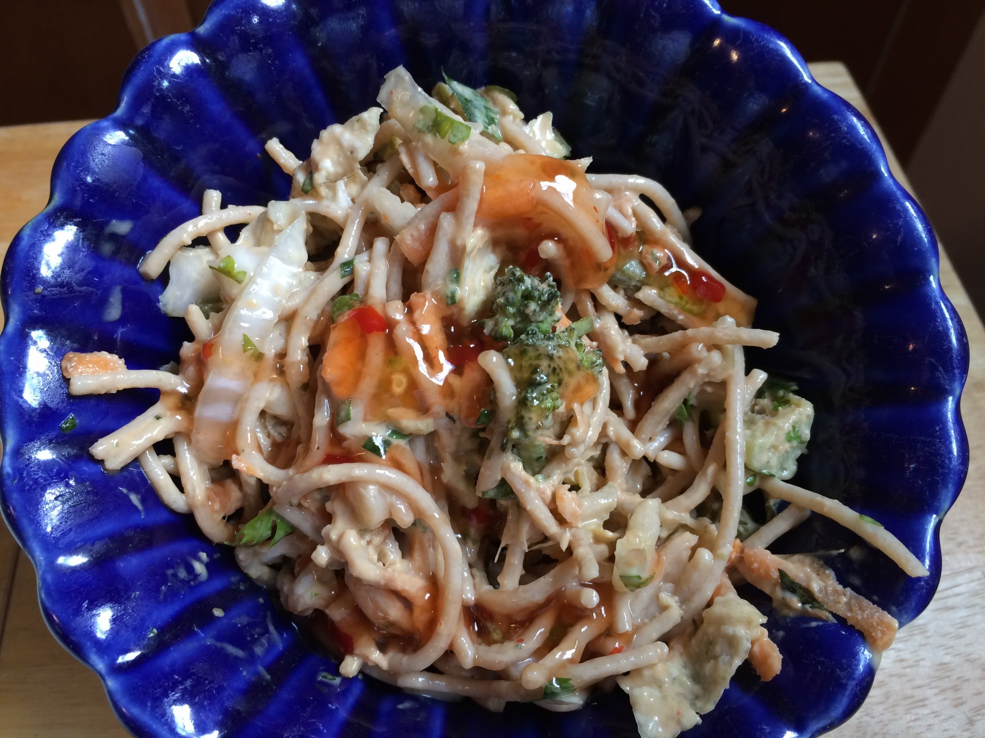 veg in pnut sauce